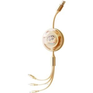 ROCK Crayon ShinChan 3.5A Retractable 3 In 1 Cable (1.1M)