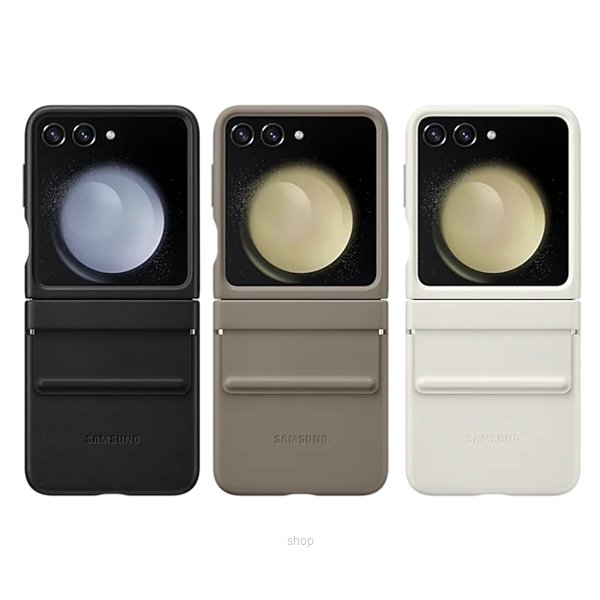 309224_1 Samsung Galaxy Z Flip 5 Leather Cover