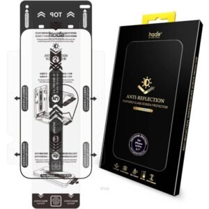 HODA Anti Reflection Full Coverage Tempered Glass Screen Protector for iPhone