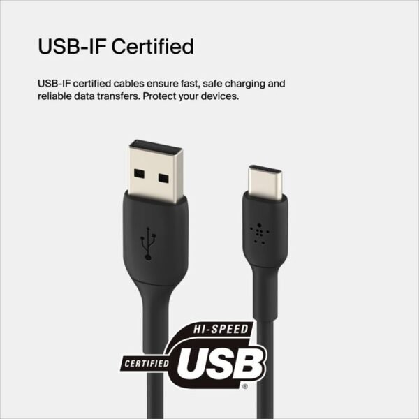 Belkin Boost Up USB C to USB A Cable (3m)