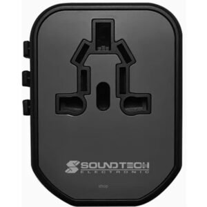 Soundteoh Travel Adaptor with 20W Quick Charger