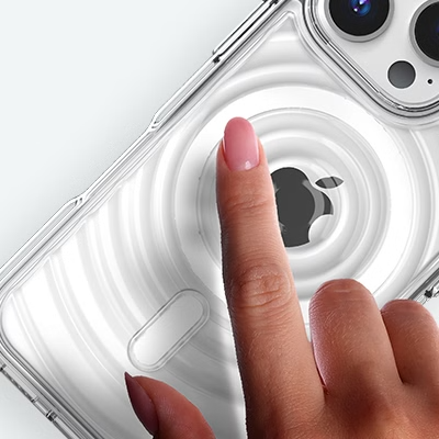 4709382 STM Reawaken Ripple MagSafe Case for Apple iPhone 16 Pro/Pro Max (Clear)