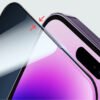 Charby CURIO Guard Curved 9H Tempered Glass Screen Protector Kit Privacy for iPhone 12/13/14/15/16 Series