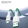 my-11134207-7rasg-m1f87tel7er5e5 ALPHA·X ALUSB 2C Data Cable USB A to Type C 1.2m Braided Cable Heat Protection (Green)