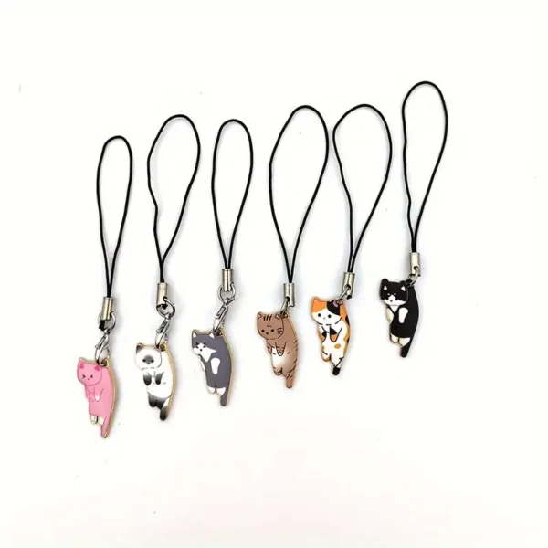 389f19ba-4624-4f9c-8244-3cea84f0416e Cute Cat Phone Strap Lanyards